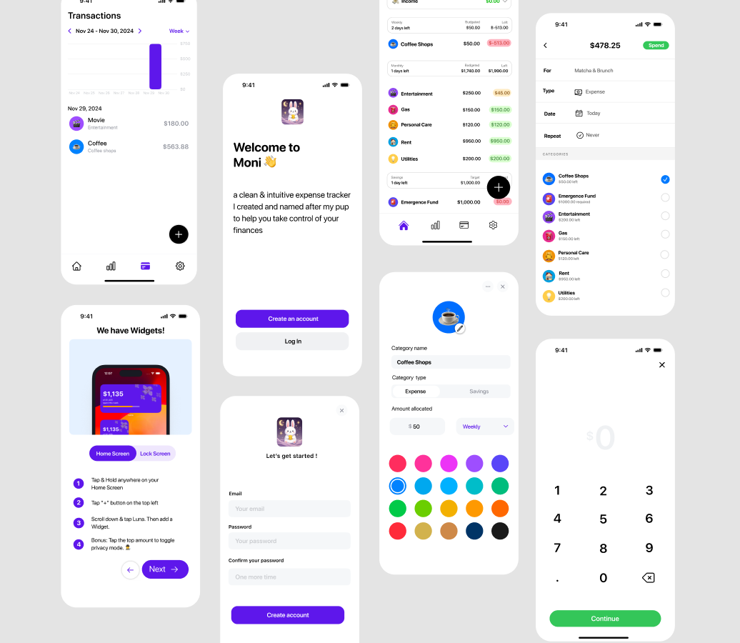 Moni app highlight 1